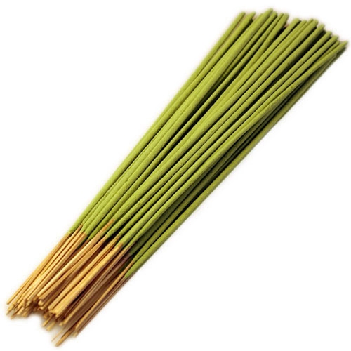 1 Bâtonnet d'Encens Basilic / Encens en Bâtonnets avec tige en bambou