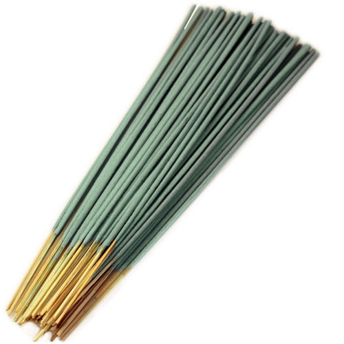 1 Bâtonnet d'Encens Nag Champa / Encens en Bâtonnets avec tige en bambou