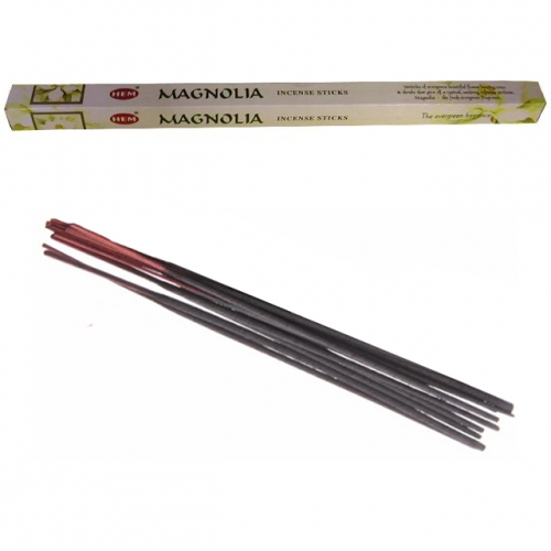 Bâtonnets d'Encens Magnolia - Hem x8 / Encens en Bâtonnets avec tige en bambou