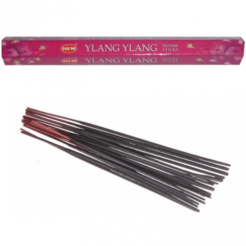 Bâtonnets d'Encens Ylang Ylang - Hem x20 / Bâtonnets d'Encens de Synthèse