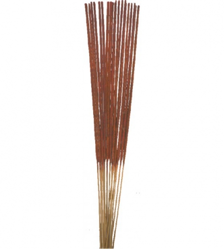 1 Bâtonnet d'Encens Pêche - Prodige / Encens en Bâtonnets avec tige en bambou