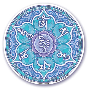 Sticker Jewel Lotus