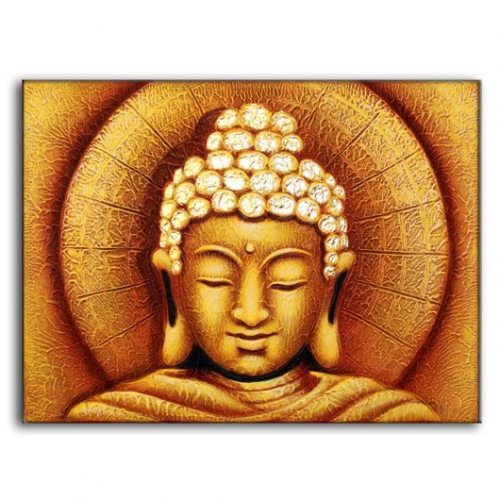 Tableaux de Bali Bouddha doré / Promotions