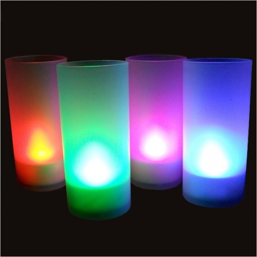 Photophore LED multicolore / Bougies LED