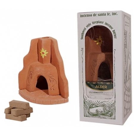 Set brûle-encens Chiminea + 40 Encens Aulne Incienso de Santa Fe / Encens par Marque