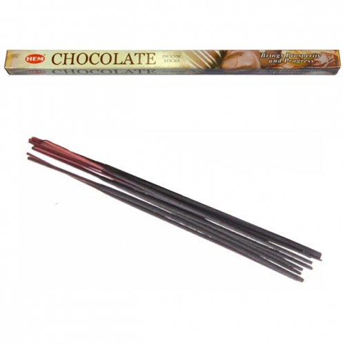 Bâtonnets d'Encens Chocolat - Hem x8 / Bâtonnets d'Encens