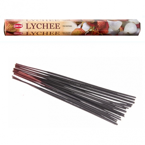 Bâtonnets d'Encens Litchi - Hem x20 / Encens Indiens