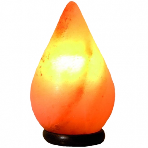 Lampe en Cristal de Sel Goutte / Décoration Zen