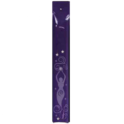 Porte-Encens en verre Violet 