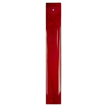 Porte-Encens en verre Rubis / Porte-Encens pour Bâtonnets sans tige en bambou