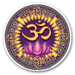 Sticker Ohm Namah Shivaya