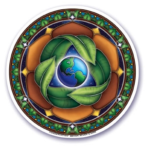 Sticker Earth Conservation