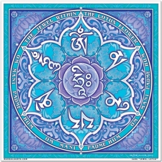 Grand Sticker Jewel Lotus