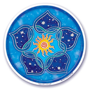 Sticker Solar Lotus